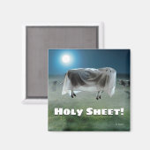 Ghost Cow Magnet (Vorderseite/Rückseite)