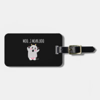 Ghost Cow Moo I Gemein Boo Halloween Geschenk
