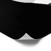 Ghost Cow Moo I Gemein Boo Halloween Geschenk Poster (Ecke)