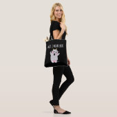Ghost Cow Moo I Gemein Boo Halloween Geschenk Tasche (Am Model)