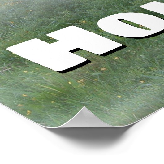 Ghost Cow Poster (Ecke)