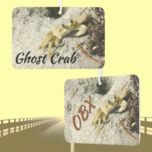 Ghost Crab OBX Außenbanken NC Fotografisch Autolufterfrischer