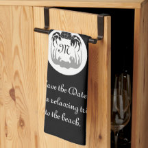 Ghost Crab Silhouette und Shadow Monogram Foto