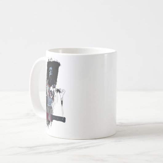 Ghost Daddy's Knife Kaffeetasse (Vorderseite Links)