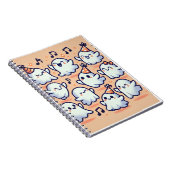 "Ghost Dance Party"-Notebook Notizblock (Rechte Seite)