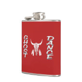 Ghost Dance umhüllte Flasche Flachmann (Links)