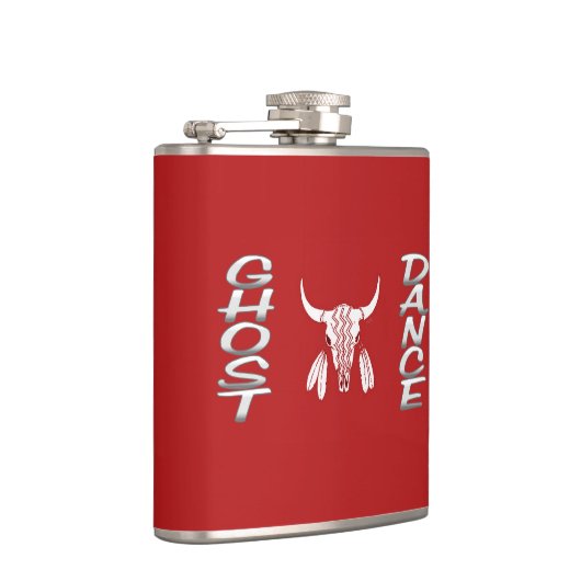 Ghost Dance umhüllte Flasche Flachmann (Rechts)