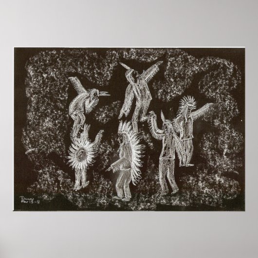 GHOST DANCERS POSTER (Vorne)