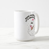 Ghost Dead Inside Aber es ist Weihnachten Boo jee  Kaffeetasse (VorderseiteRechts)