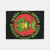 Ghost Demon Kappa Keeper Seeker Monster Trickster Fleecedecke (Vorderseite (Horizontal))