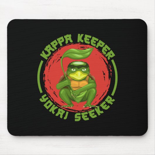 Ghost Demon Kappa Keeper Seeker Monster Trickster Mousepad (Vorne)