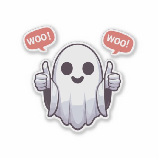 Ghost der Genehmigung Aufkleber (Vorderseite)