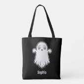 Ghost des gefürchteten Cartoon mit Personalisierte Tasche (Rückseite)