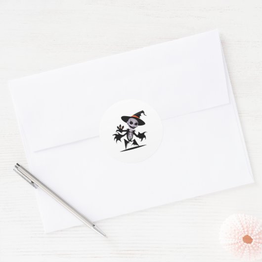 Ghost Devil in Halloween Sticker (Umschlag)