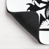 Ghost Devil in Halloween Sticker Mousepad (Ecke)