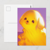 Ghost Dog Postkarte (Vorne/Hinten)