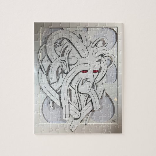 Ghost-Dreadlocks Puzzle (Vertikal)
