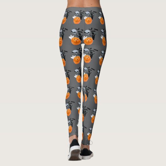 Ghost Drift: Allround-Halloween Leggings (Rückseite)