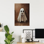 Ghost Drinking Cocktail Dirty Martini Olives Poster (Heimbüro)