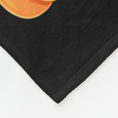 Ghost Drinking Coffee Halloween Cute Ghost Ice Cof Fleecedecke (Ecke)