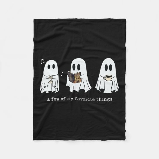 Ghost ein paar meiner Lieblings-Dinge Fleecedecke (Vorderseite)