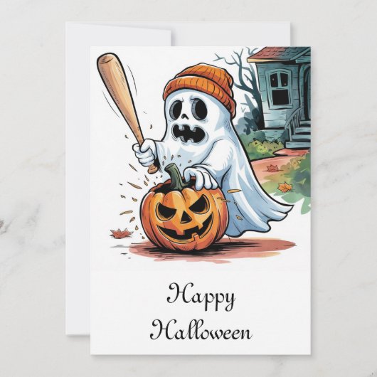 Ghost Einladung (Vorderseite)