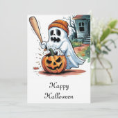 Ghost Einladung (Stehend Vorderseite)