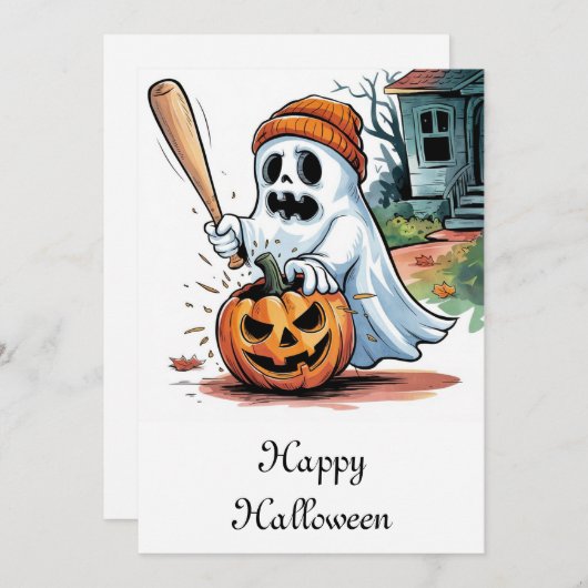 Ghost Einladung (Vorne/Hinten)