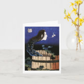 Ghost Emerging aus Well Hokusai japanische Fine Ar Karte (Gelbe Blume)