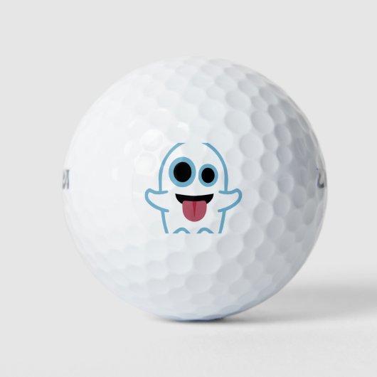 Ghost Emoji Golfball (Vorderseite)