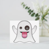ghost_emoji postkarte (Stehend Vorderseite)