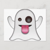 ghost_emoji postkarte (Vorderseite)