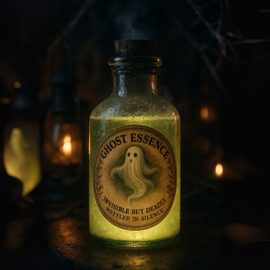 Ghost Essence - Halloween Apothecary Label