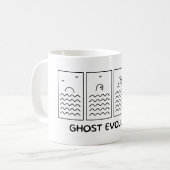 Ghost-Evolution Kaffeetasse (Vorderseite Links)