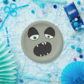 Ghost Face Eyes and Mouth Pappteller (Party)