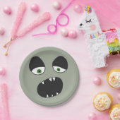 Ghost Face Eyes and Mouth Pappteller (Party)