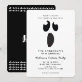 Ghost Face Halloween-Party Trick oder Treat Party Einladung (Vorne/Hinten)