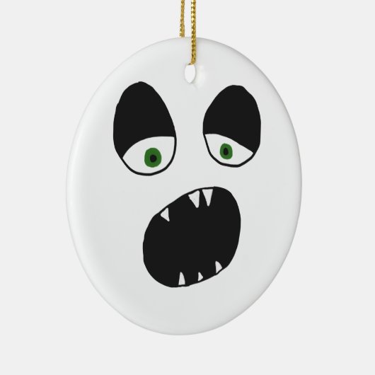 Ghost Face Keramik Ornament (Rechts)