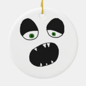 Ghost Face Keramik Ornament (Hinten)