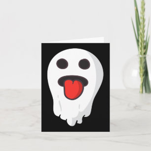 Ghost Face Outfit für Halloween-Kostüme Halloween Karte