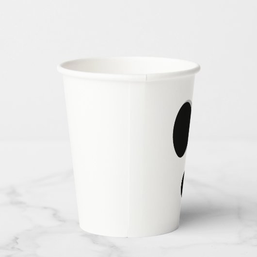 Ghost Face Paper Cup Pappbecher (Rechts)