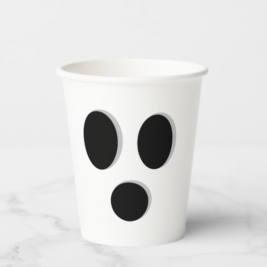 Ghost Face Paper Cup Pappbecher (Vorderseite)
