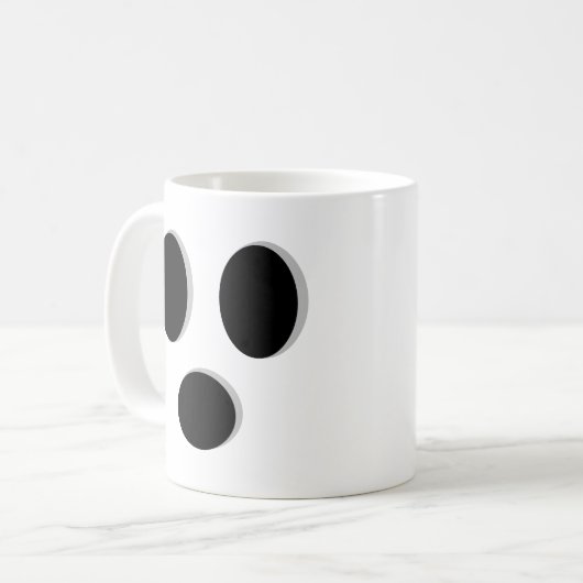 Ghost Face-Tasse Kaffeetasse (Vorderseite Links)