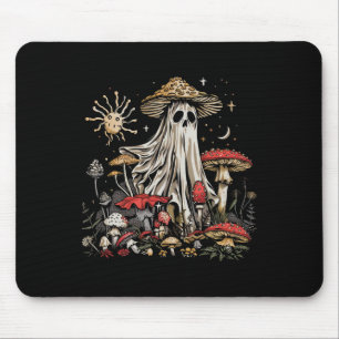 Ghost Fairycore Retro Halloween Gothic Mushroom Gh Mousepad