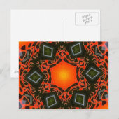 Ghost Flames & Diamonds Postkarte (Vorne/Hinten)