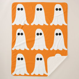 Ghost Fleece Blanket Sherpadecke