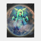Ghost Fleecedecke (Vorderseite)