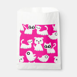 Ghost-Frettehund rosa Geschenktütchen