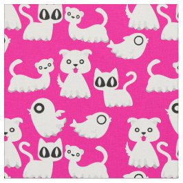 Ghost-Frettehund rosa Stoff