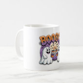 Ghost Friends Cheers mit Boo Brew Kaffeetasse (Vorderseite Links)